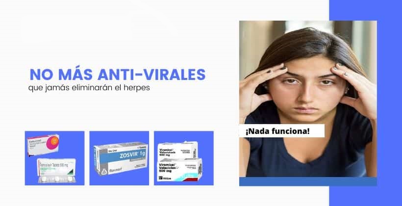 antivirales para herpes